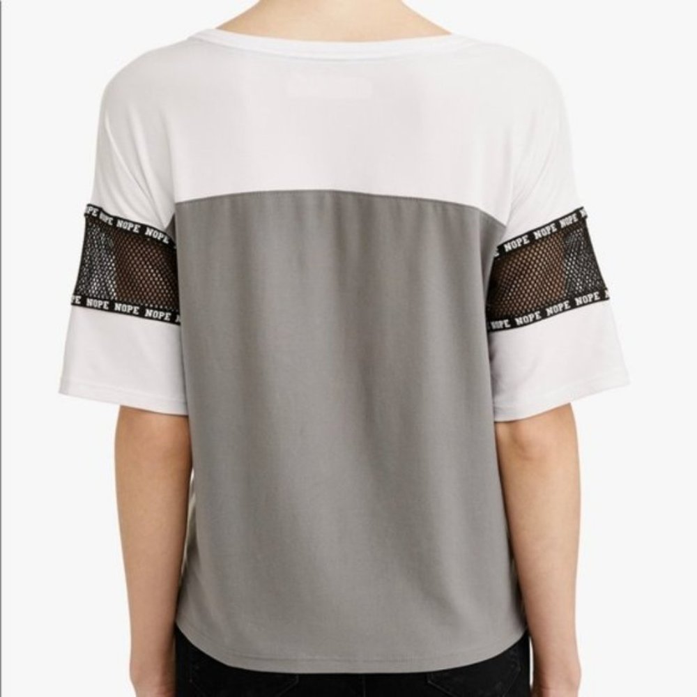 No Boundaries Juniors' mesh edge graphic t-shirt - Picture 2 of 6